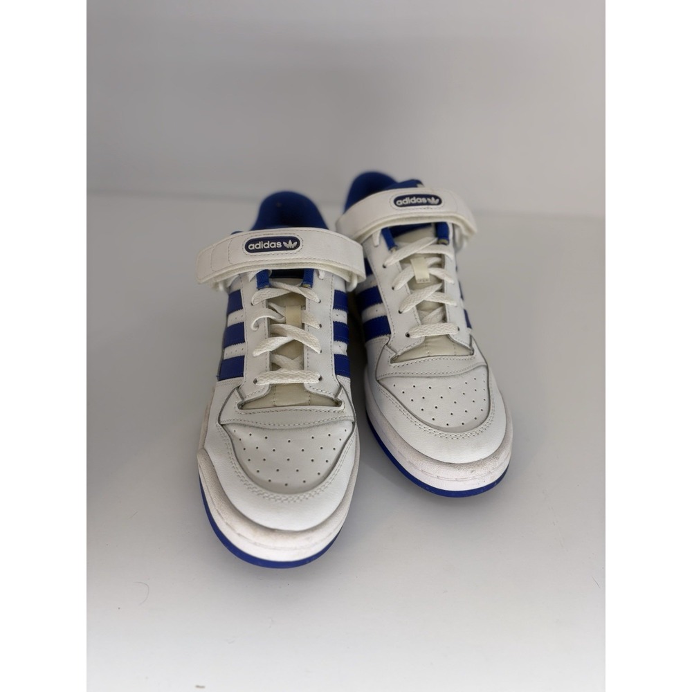 Adidas Forum Low White Royal Blue Men's Size 7 Shoes Sneakers